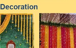 Yellow & White Mehendi Canopy - Carnival Board Games Rental & Sale